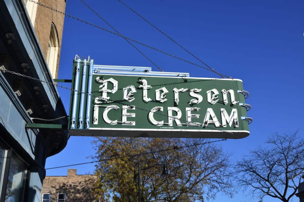 Petersen Ice Cream Sign, Oak Park, IL